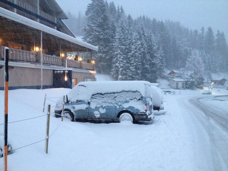 Klippitztörl a havazás után - Kattints a képre a nagyításhoz
