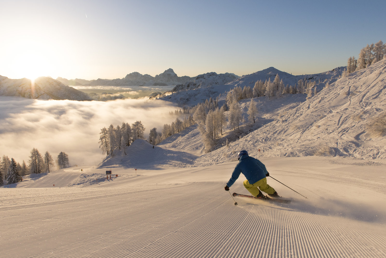 Síelés Karintiában