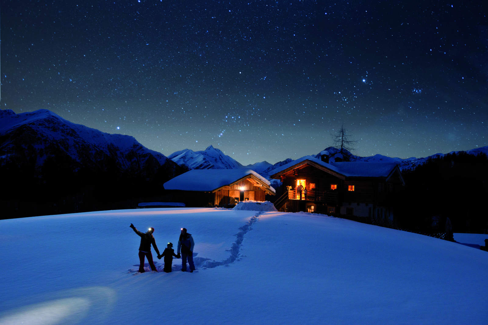 Hohe Tauern - csillagos éjszaka