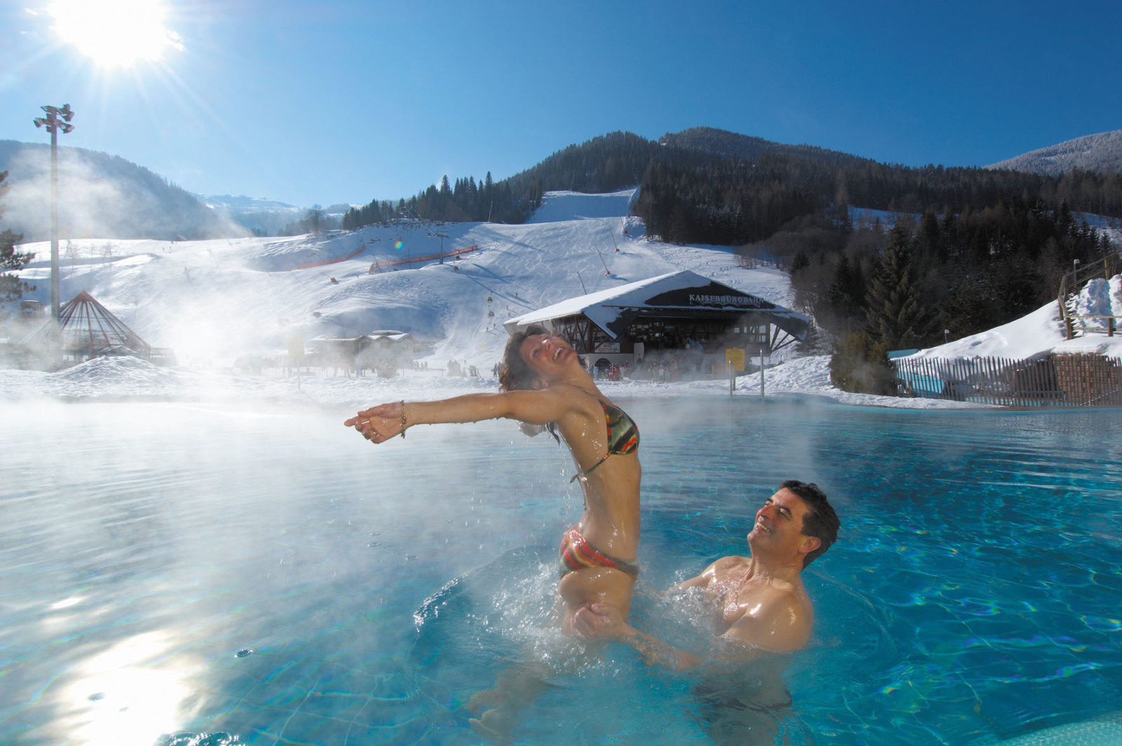 Bad Kleinkirchheim - a sípályákról irány egyenesen a termálfürdőbe!