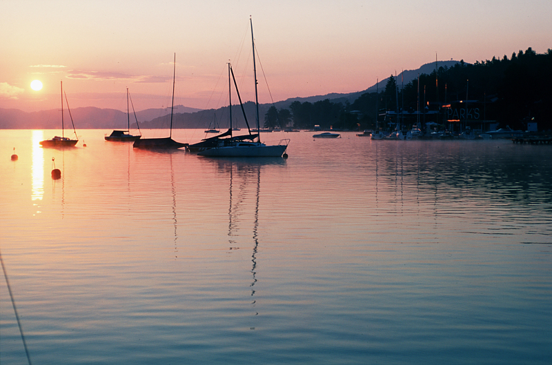 Naplemente hangulat Karintiában - Kattints a képre a nagyításhoz