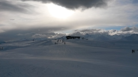 Háromüléses teteje felé nézve