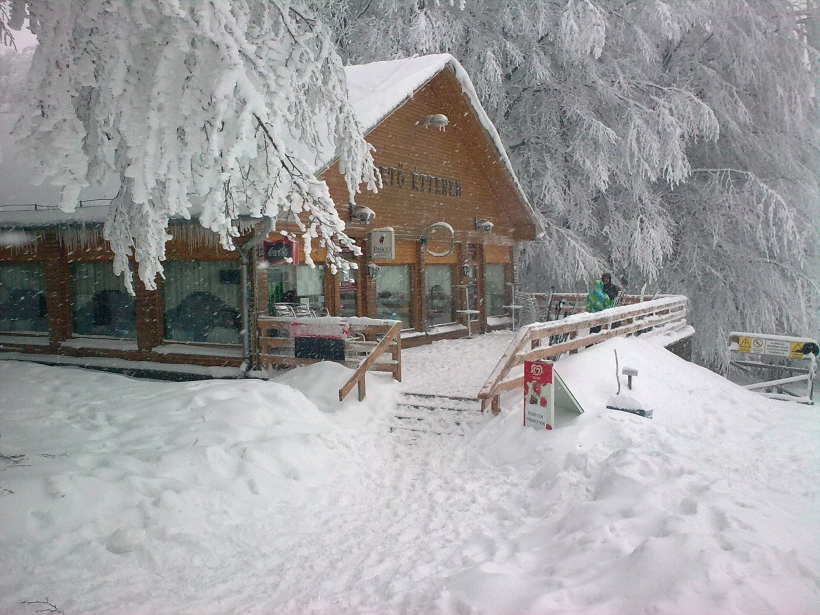 A Tető Étterem Kékestetőn 2013-ban