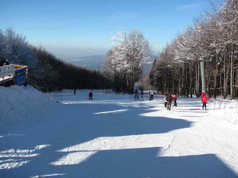 A sípálya Kékestetőn 2011. január 29-én - fotó: samuraptor - Kattints a képre a nagyításhoz