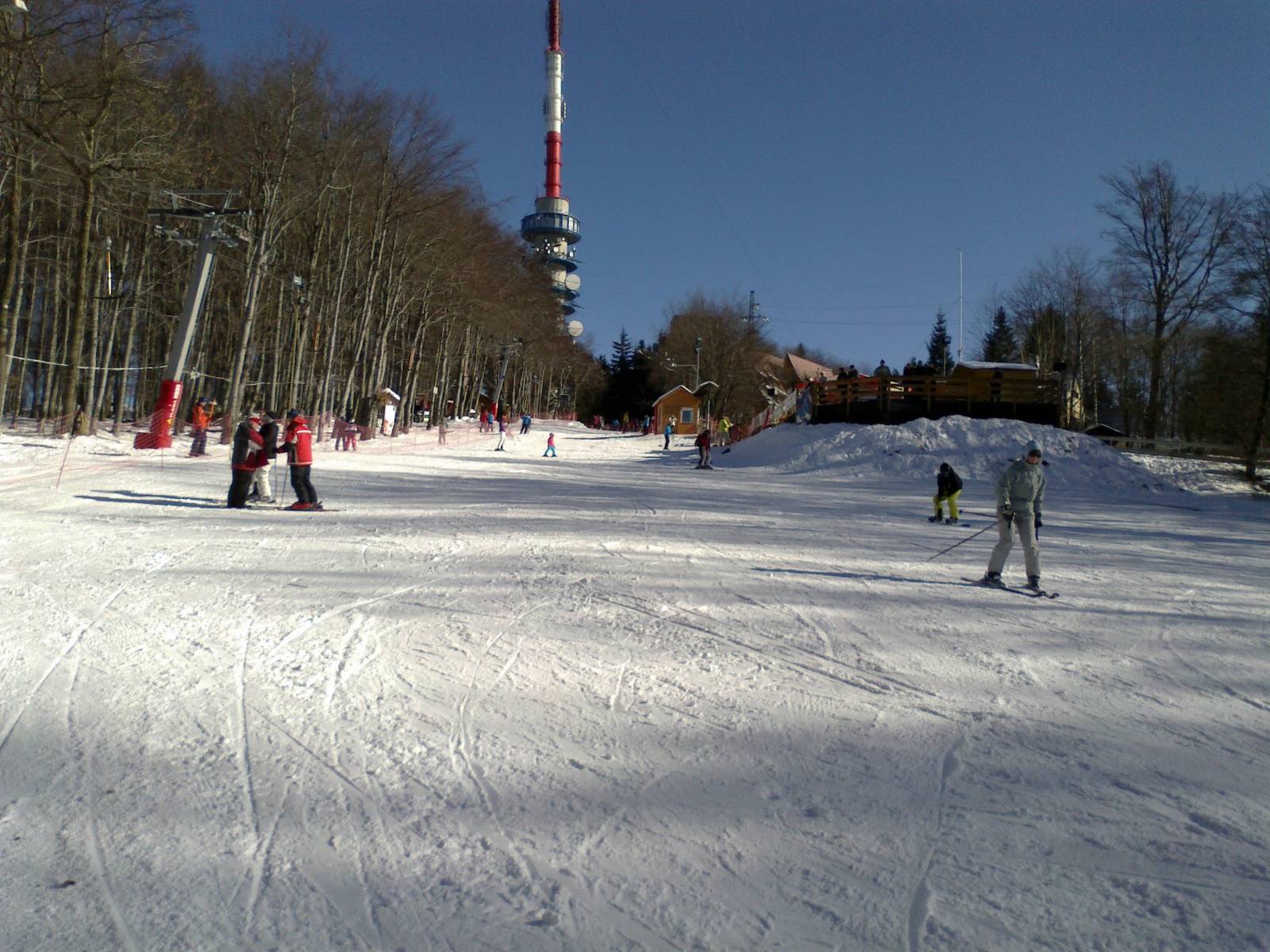 Oktatásra ideális a kékestetői lankás sípálya
