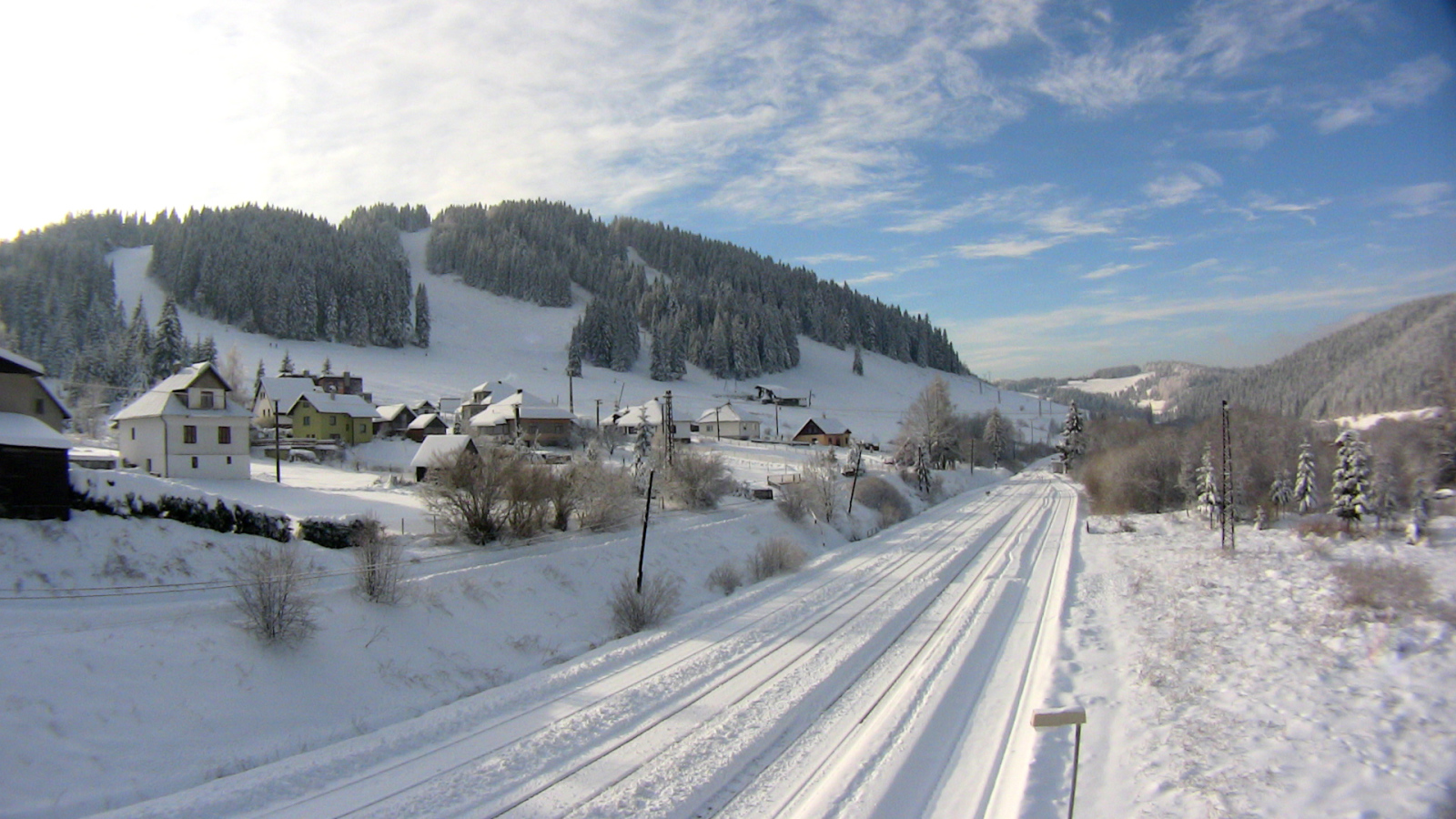 Mlynky - a kisvasút állomása