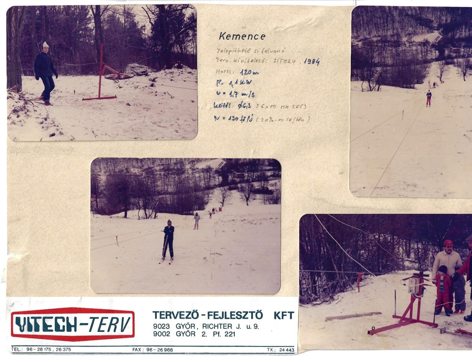 Kemence kis felvonó 