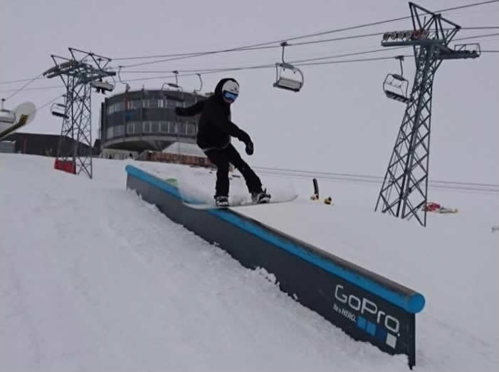 Fricz Botond -  Európa-kupa, a davosi big air futamon