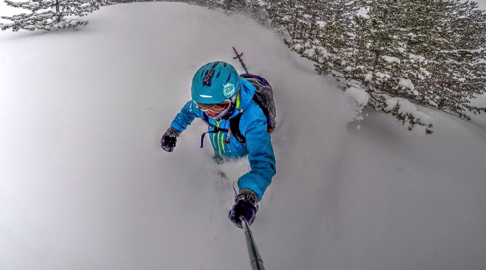150 cm friss hó esett - Freeride síelés Koszovóban