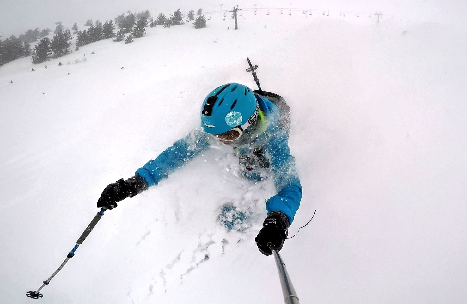 Elsőosztályú porhó  - Freeride síelés Koszovóban