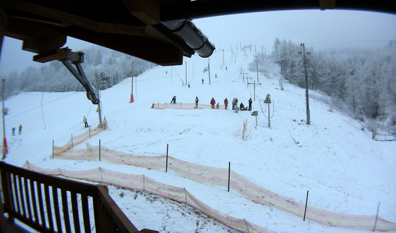 Kilátás a panzió erkélyéről