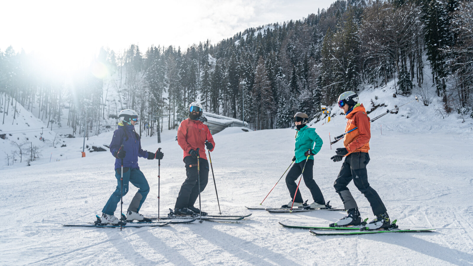 Alpesi síelés Kranjsa Gorán | fotó: Grega Tera