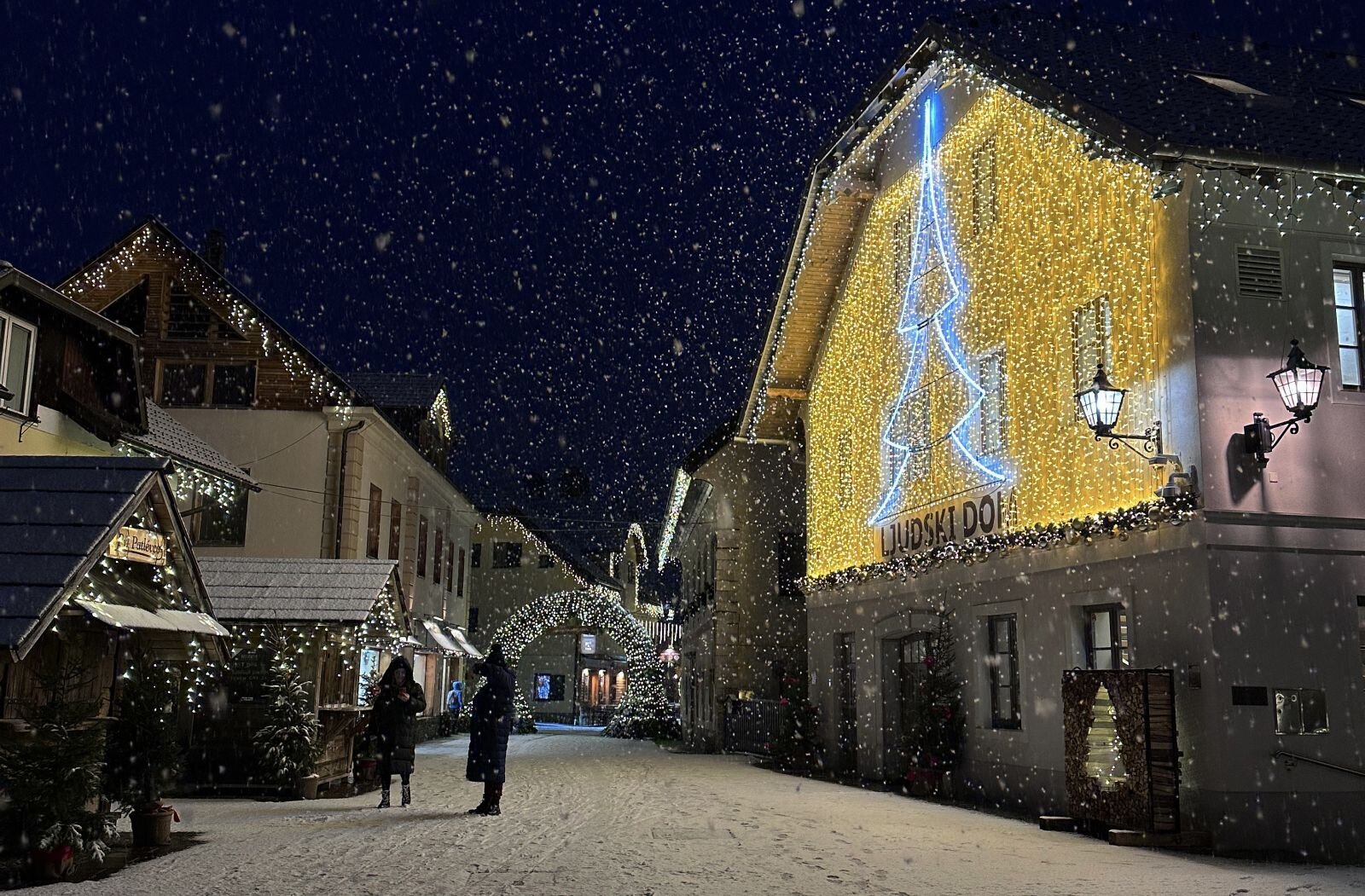 Alpesi falu | Fotó: Bor Benet