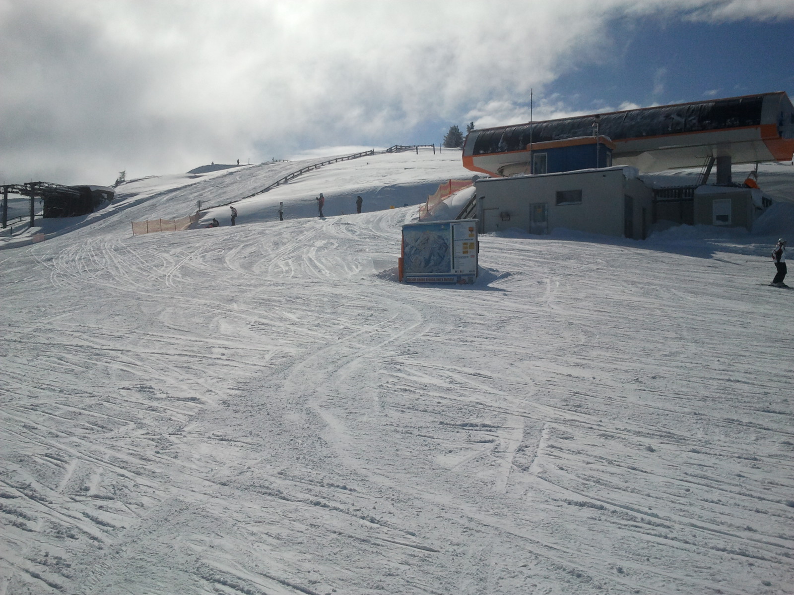 Kreischberg tető, 3-4-es pálya teteje