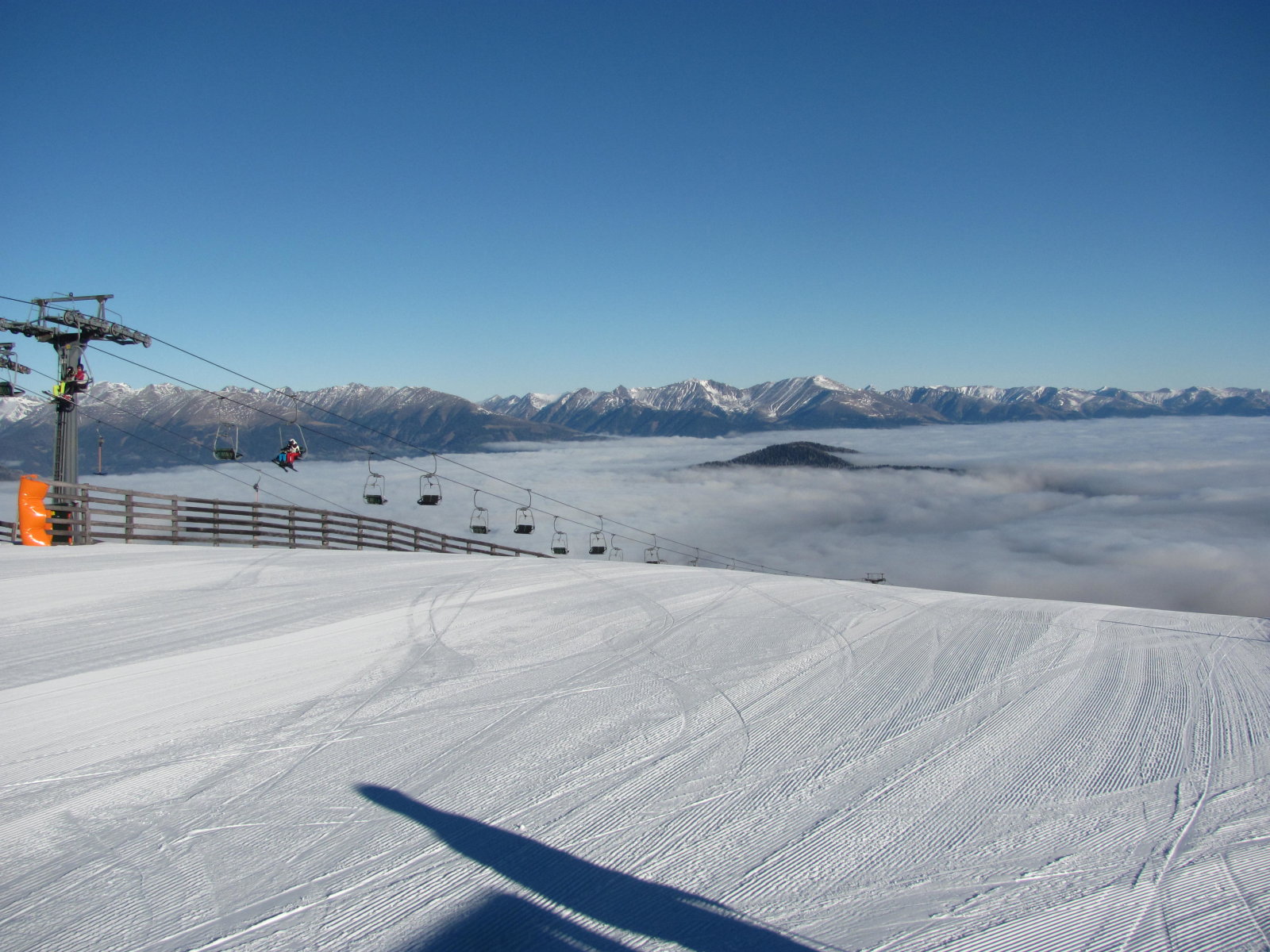 Rosenkranz teteje, itt indul a piros 9