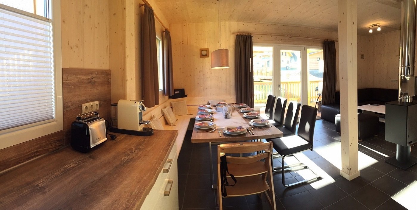 Chalet 4 hálószobával és infraszaunával