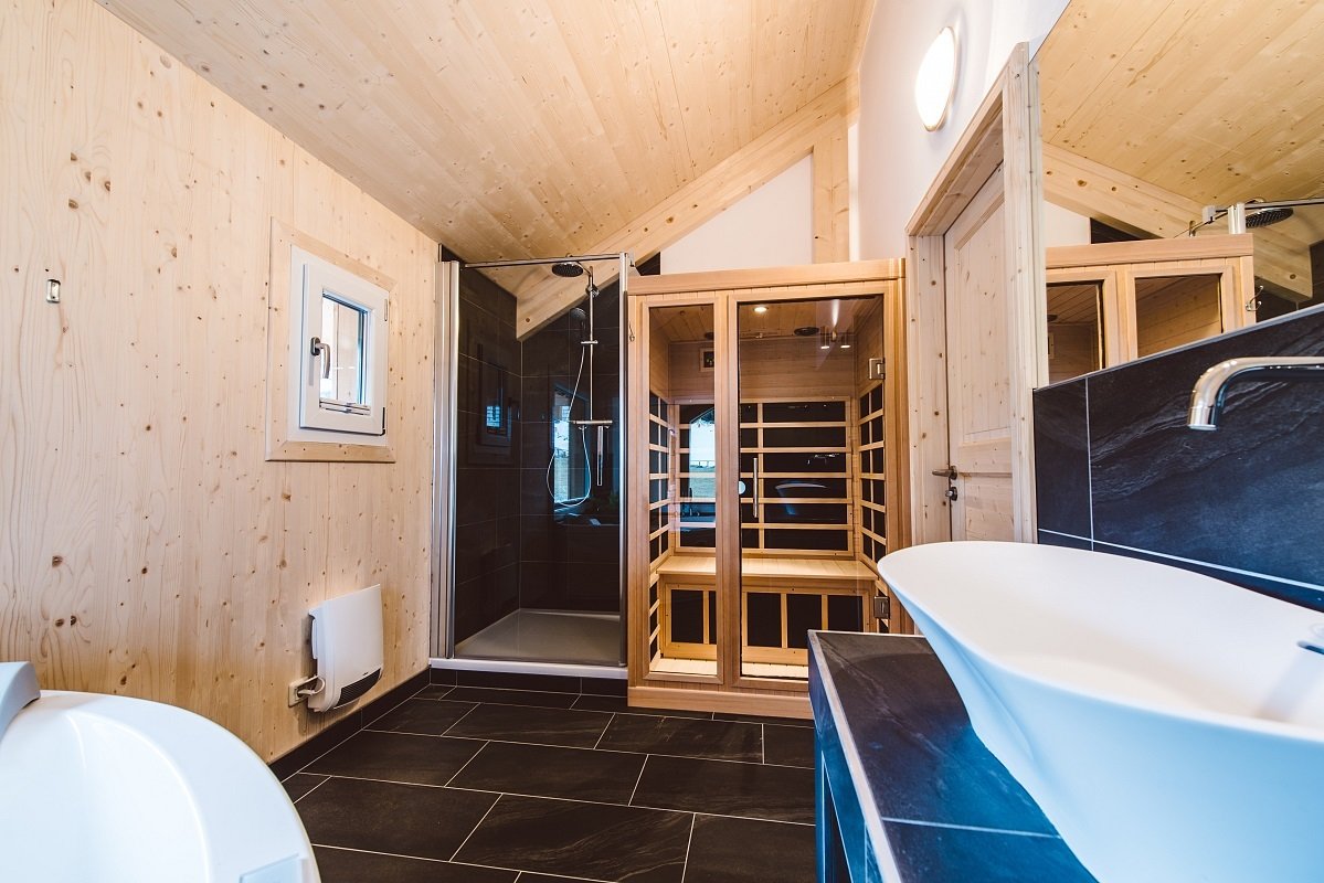 Prémium Chalet 5 hálóval, szaunával, vagy infraszaunával