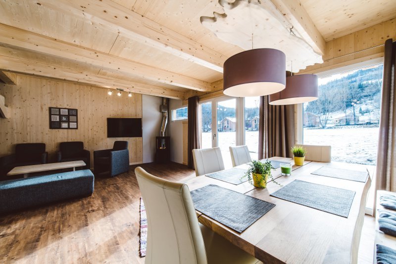 Chalet 4 hálóval, szaunával, vagy infraszaunával és pezsgőfürdővel