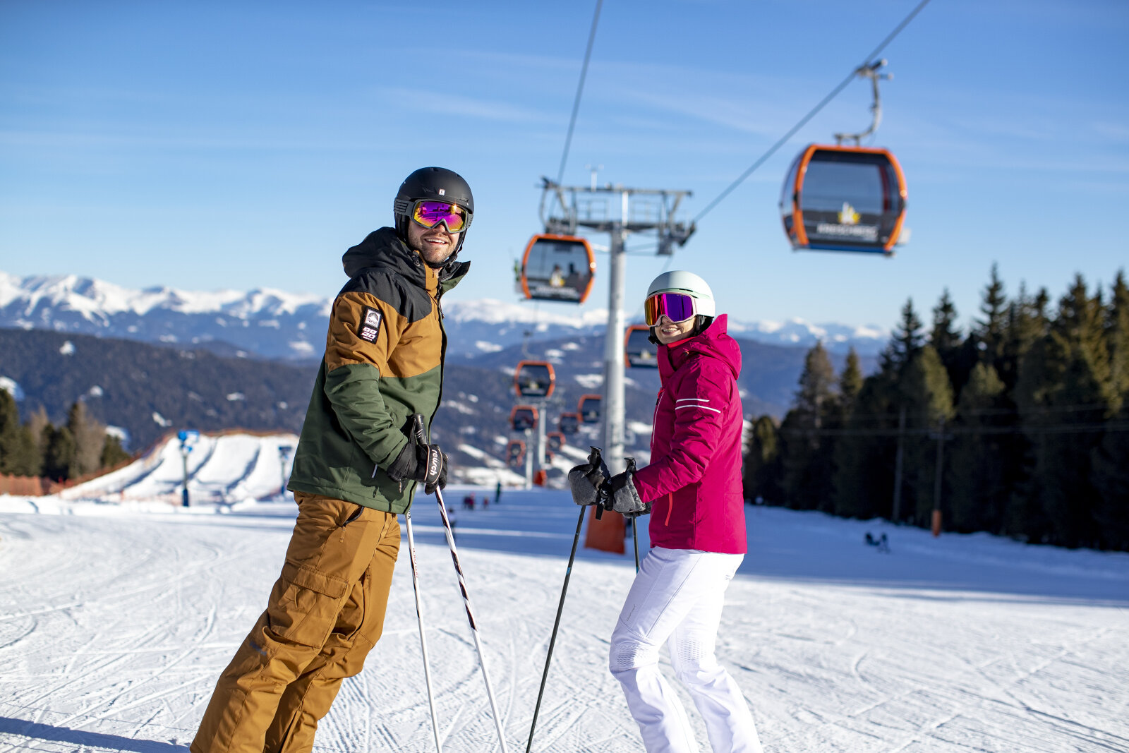 Az új 10 fős kis kabinos lift Kreischbergen | Fotó: Ikarus