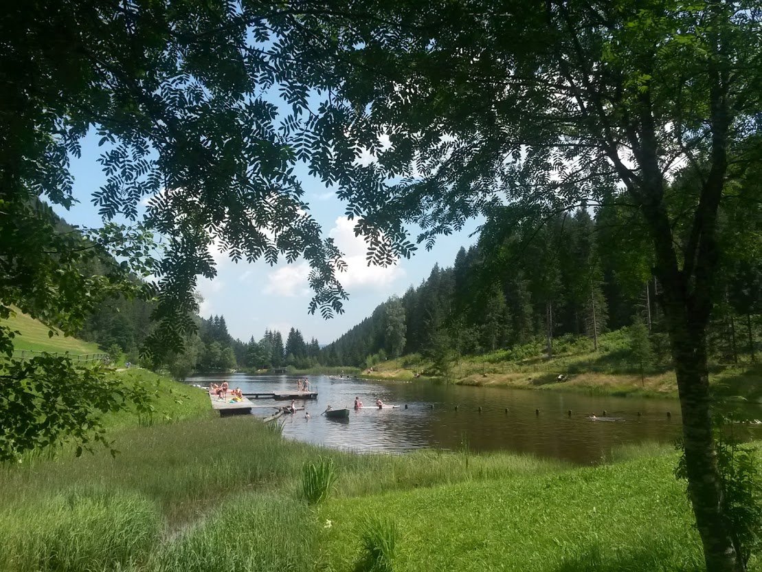 Badesee - fürdótő Krakaudorf