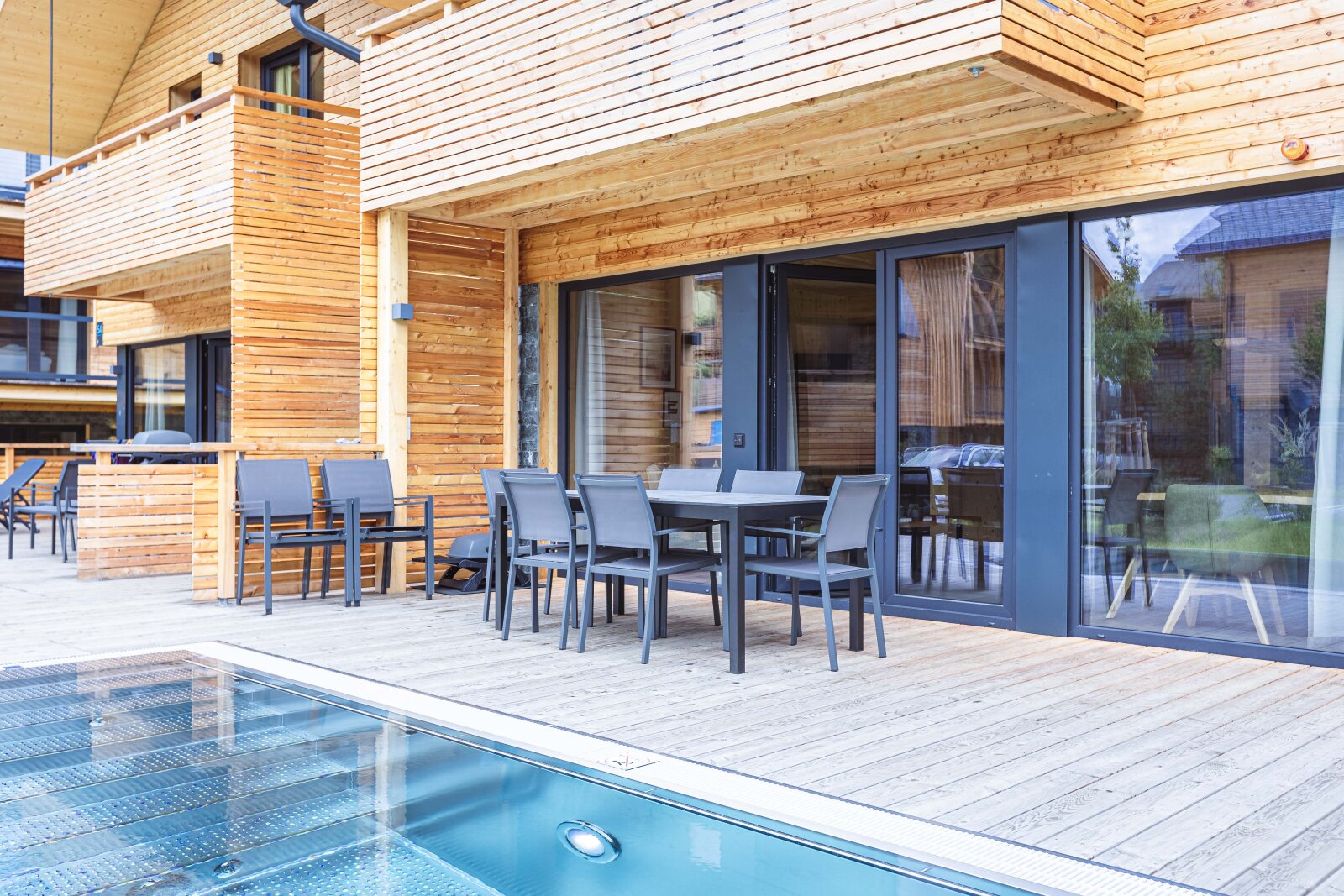 Üdülőház medencével & szaunával 