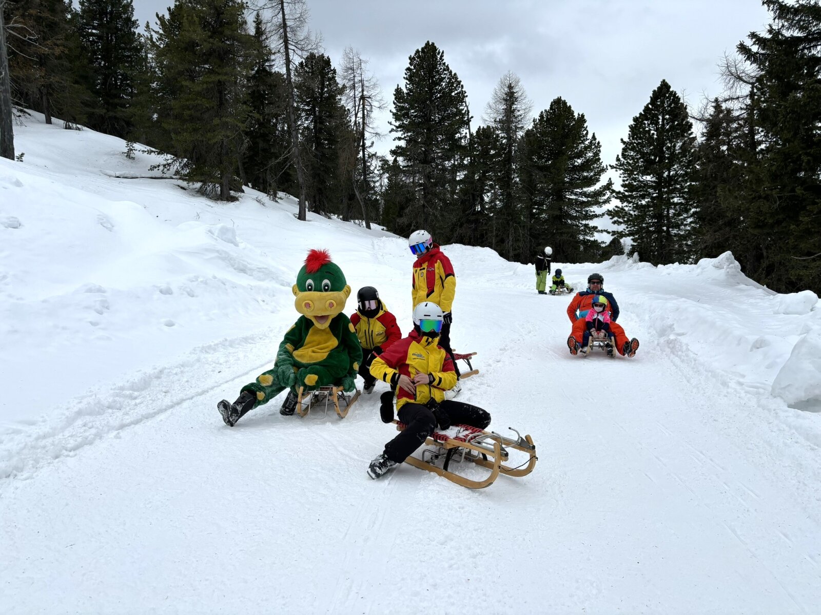 Szánkózás a Kreischbergen | Fotó: sielok.hu