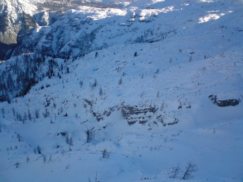 Line 4, A felvonó alatti katlan