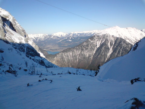 Line 4, A felvonó alatti katlan