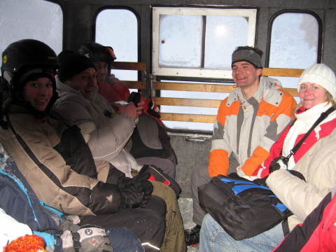 A taxi beltere, ...jaj a hátul ülőknek!