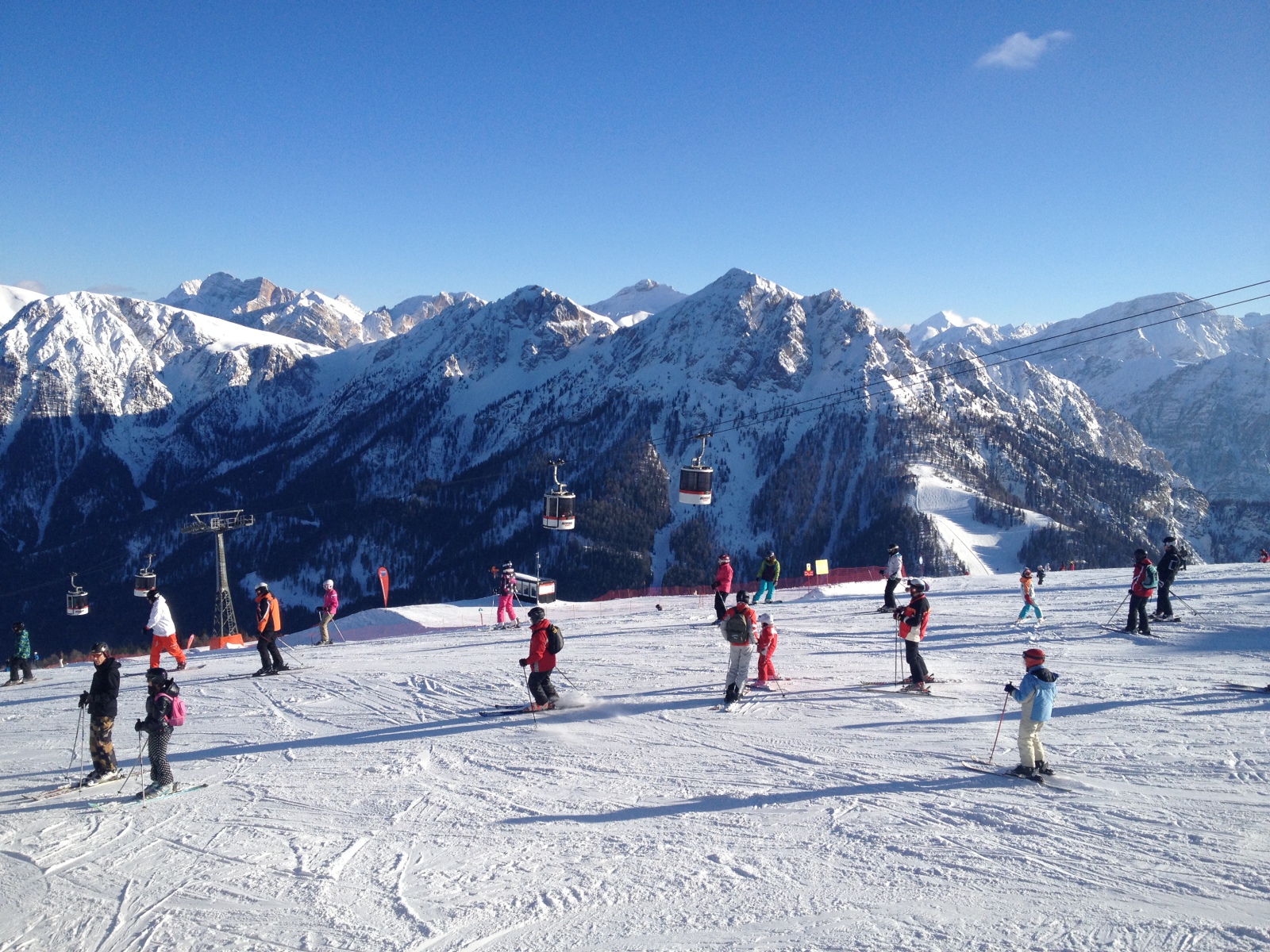 Kronplatz 2275 m Februar 2013