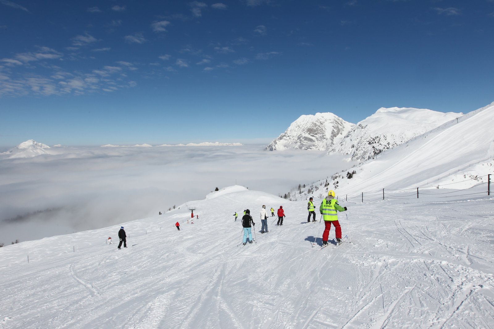 Síoktatás Krvavecen | Fotó: A. Fevzer