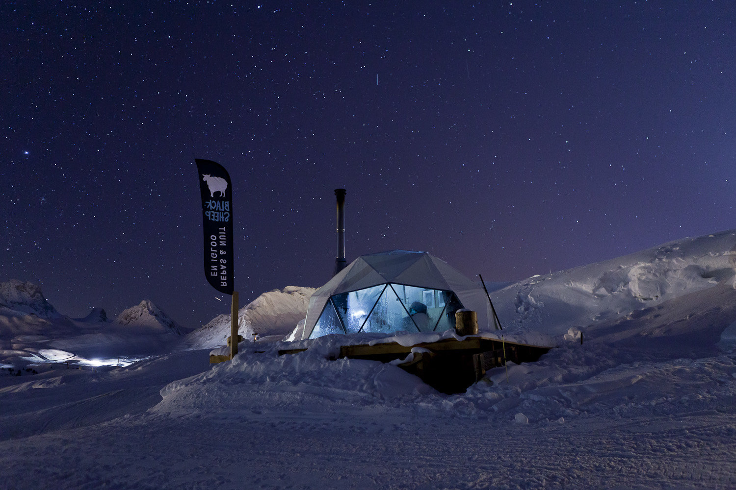 Blacksheep igloo