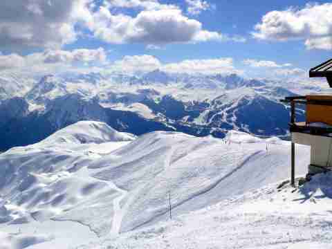 Verdos-ról Champagny felé levezető pálya