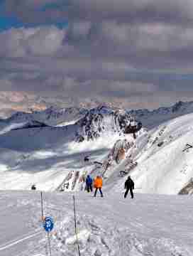 Indulás lefelé a 2 km-es Verdos pályán