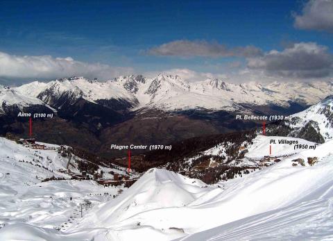 Panoráma a pályáról