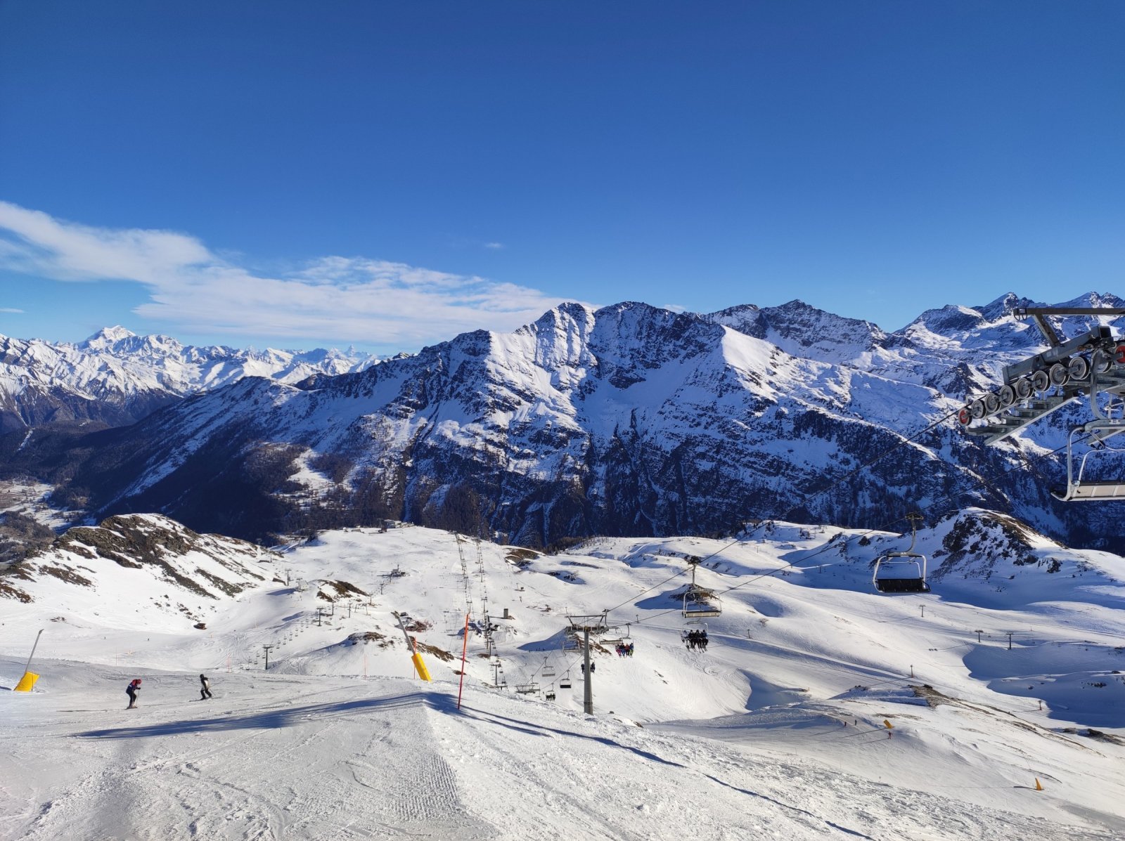 Kilátás a Chaz Dura Express tetejétől