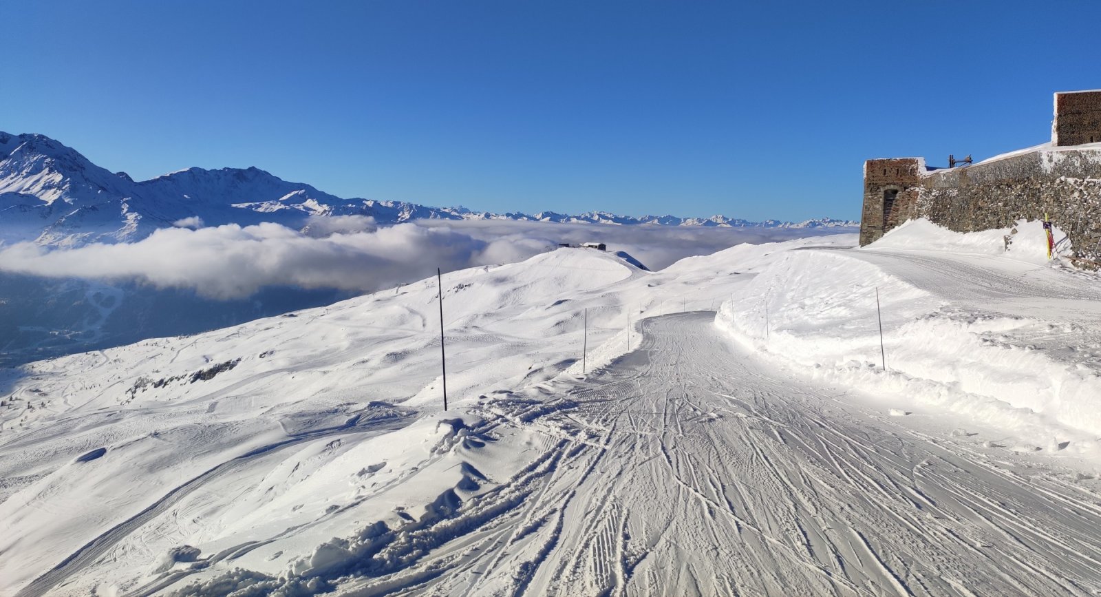Az erődtől induló Mouflon nevű pálya