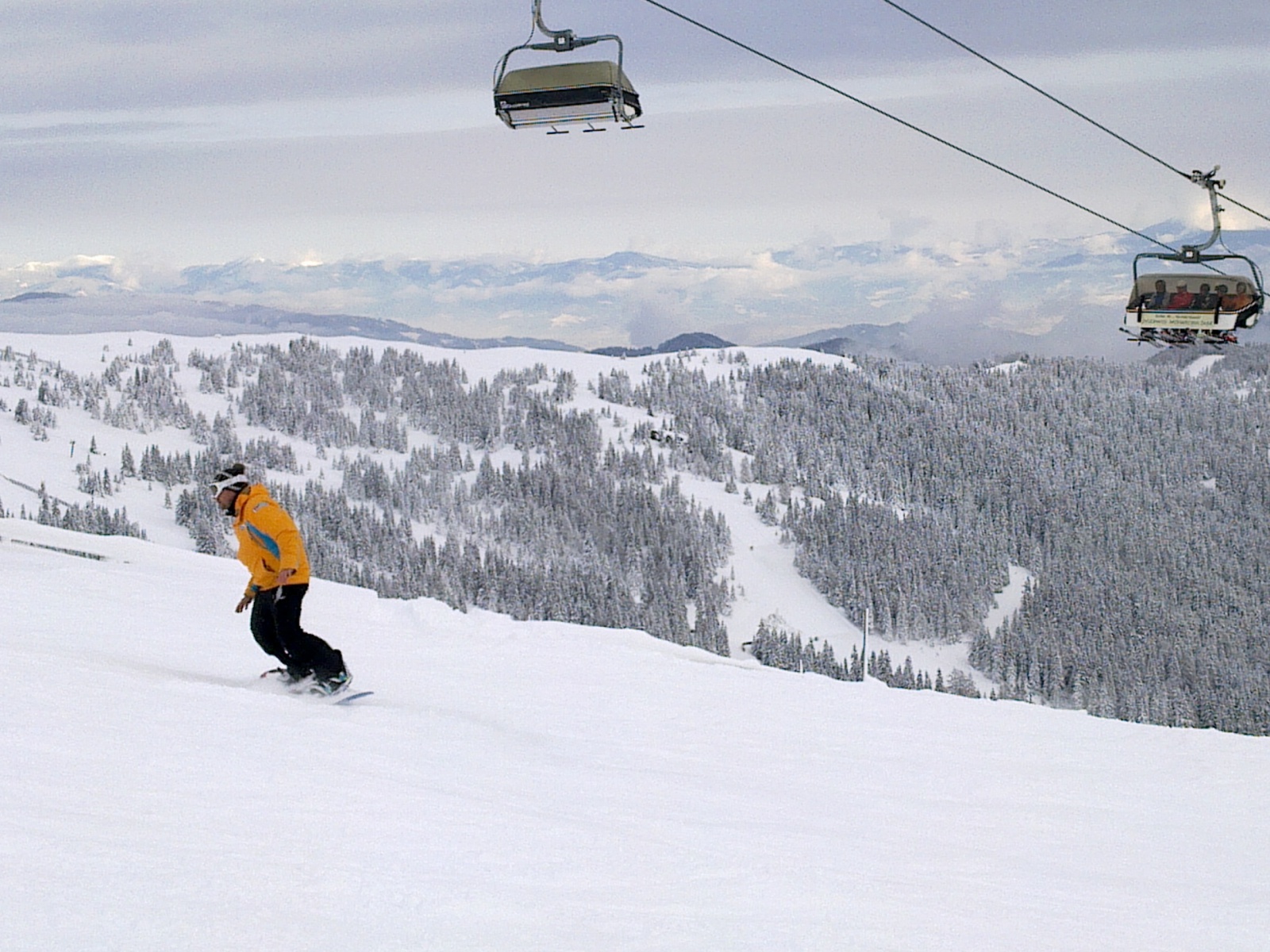 A piros 1-es felső szakasza