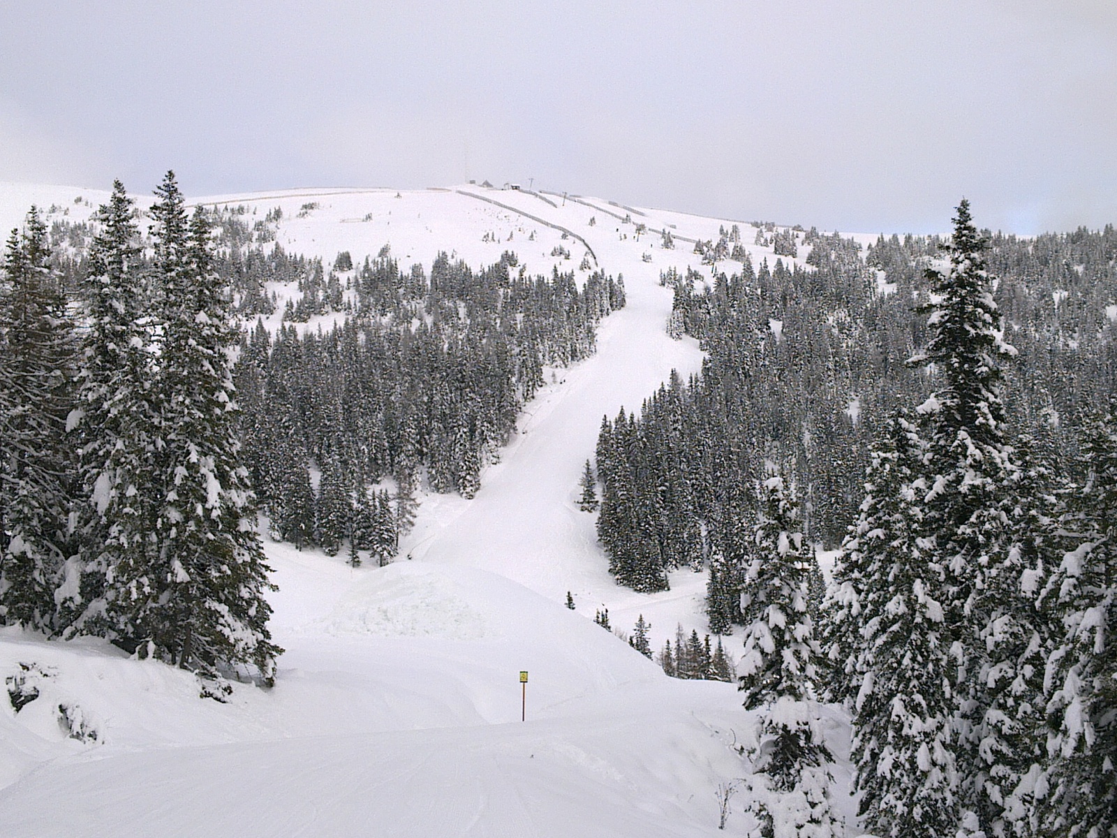 Kilátás a Sissipark melletti pályaszakaszról