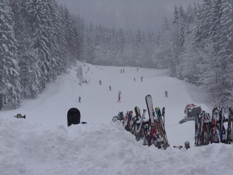 egy Blick a hüttéből