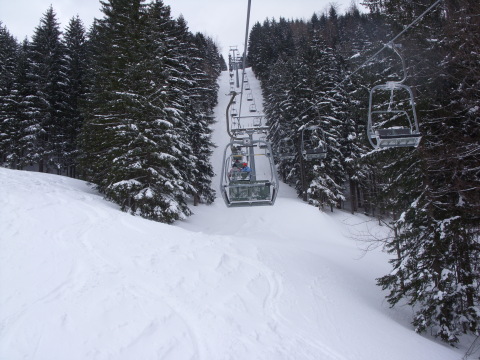 útban a Nagy-Ötscher felé