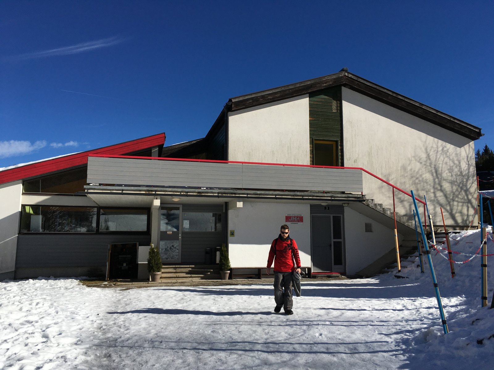 Junges Hotel Lackenhof, igazi pályaszállás