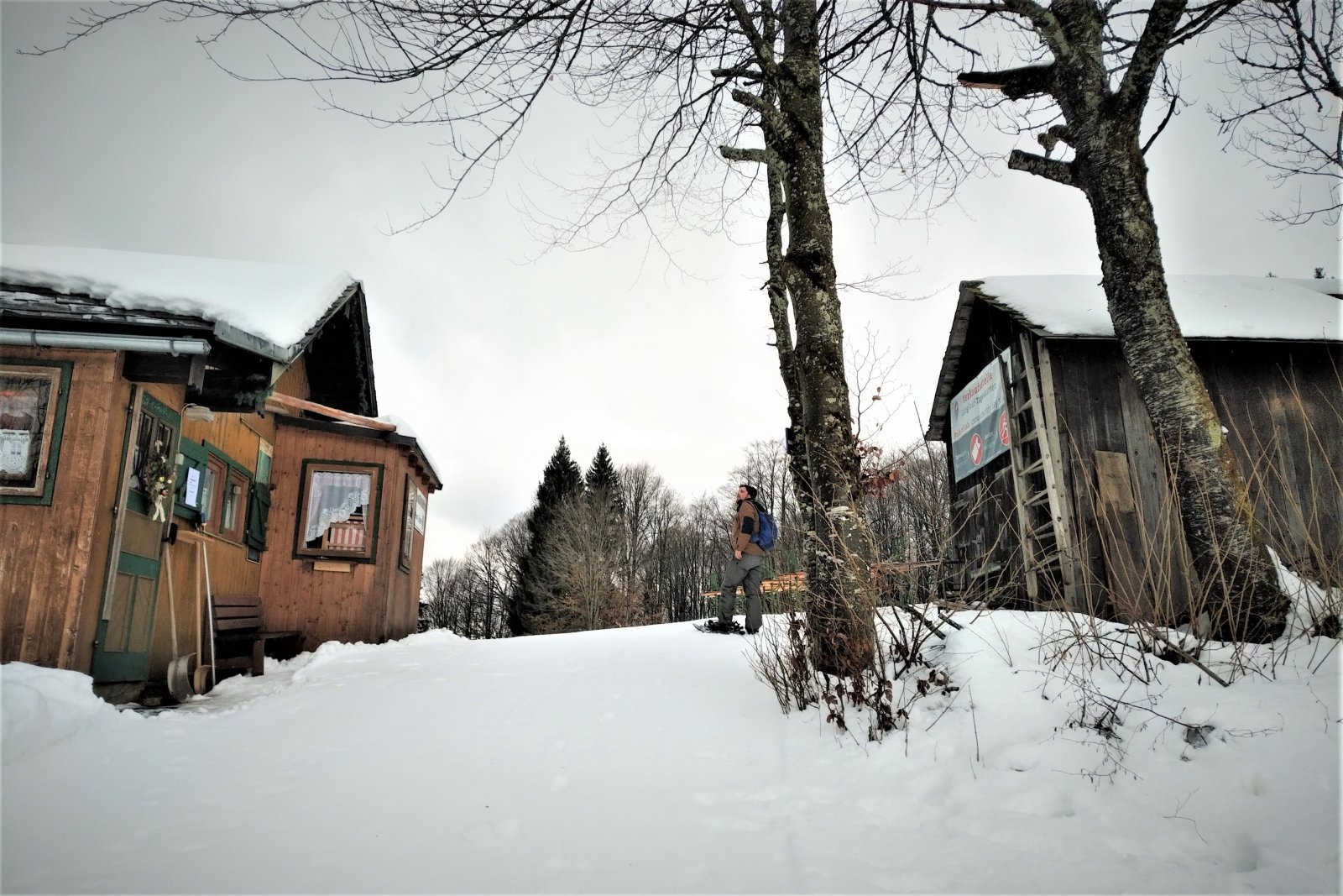 Hótalpas túra a Mandlbodenhüttehez