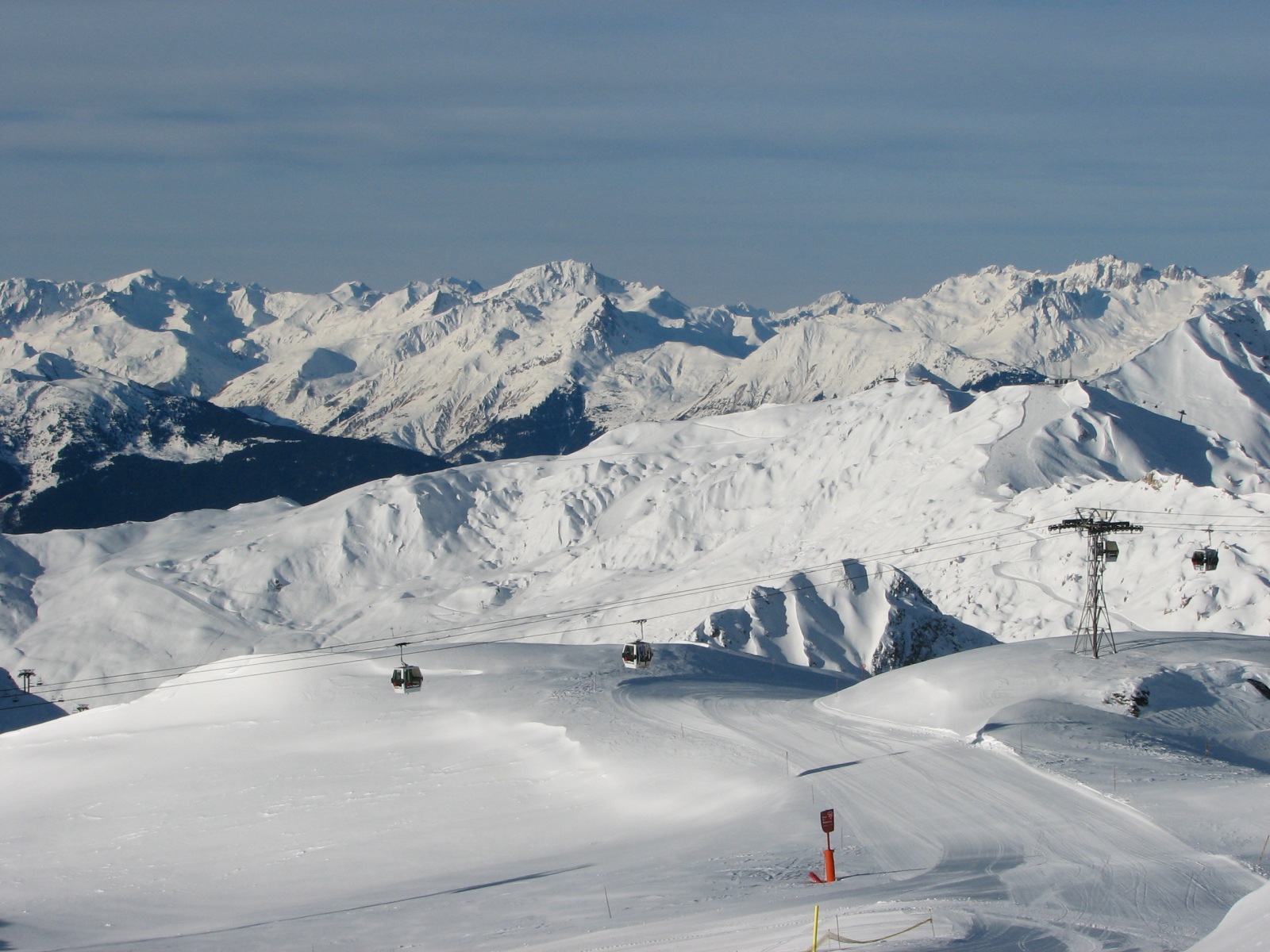 A Roche De Mio alatti "les sources" piros pálya