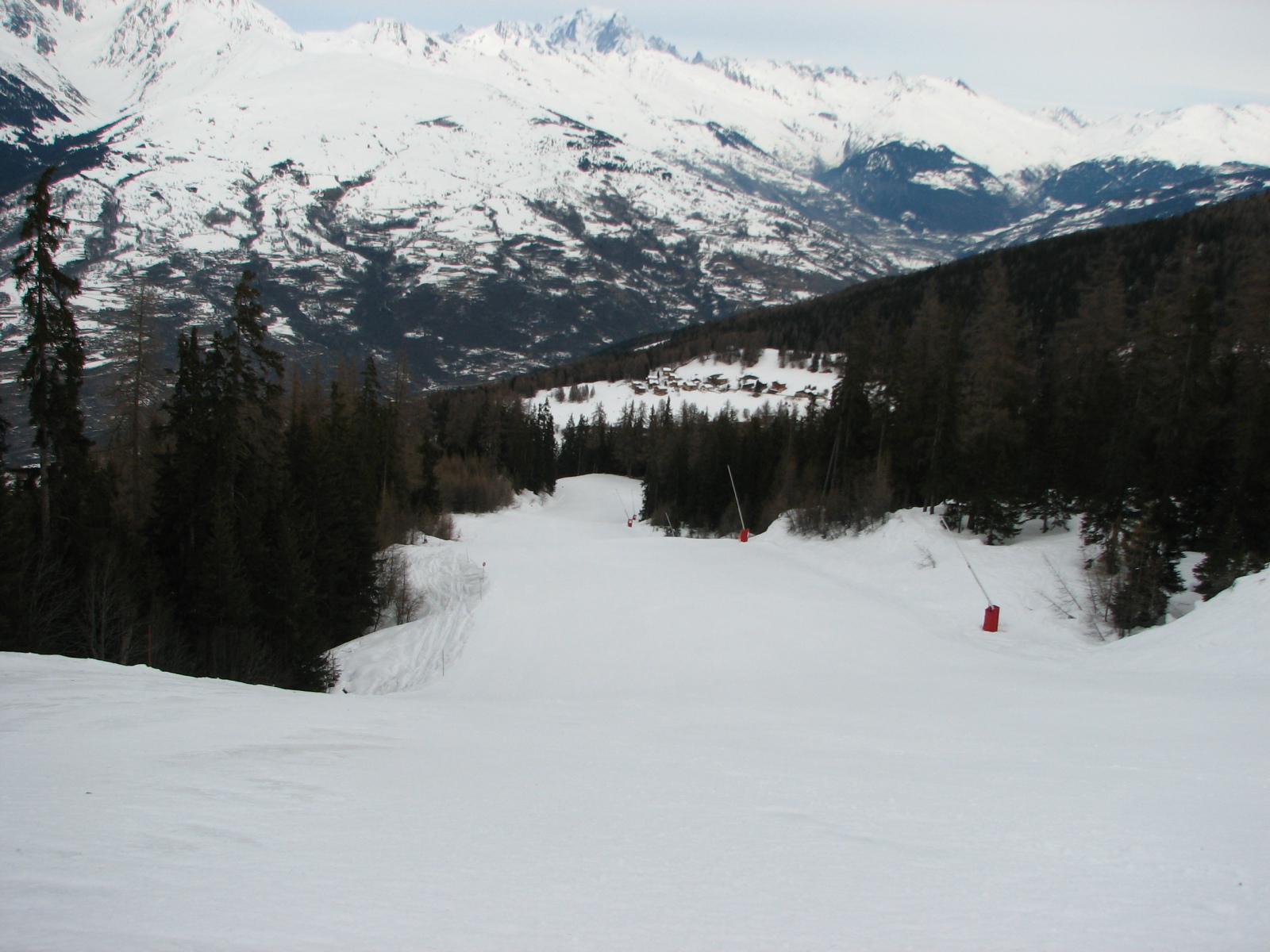La Plagne:Aime alatti piros pálya