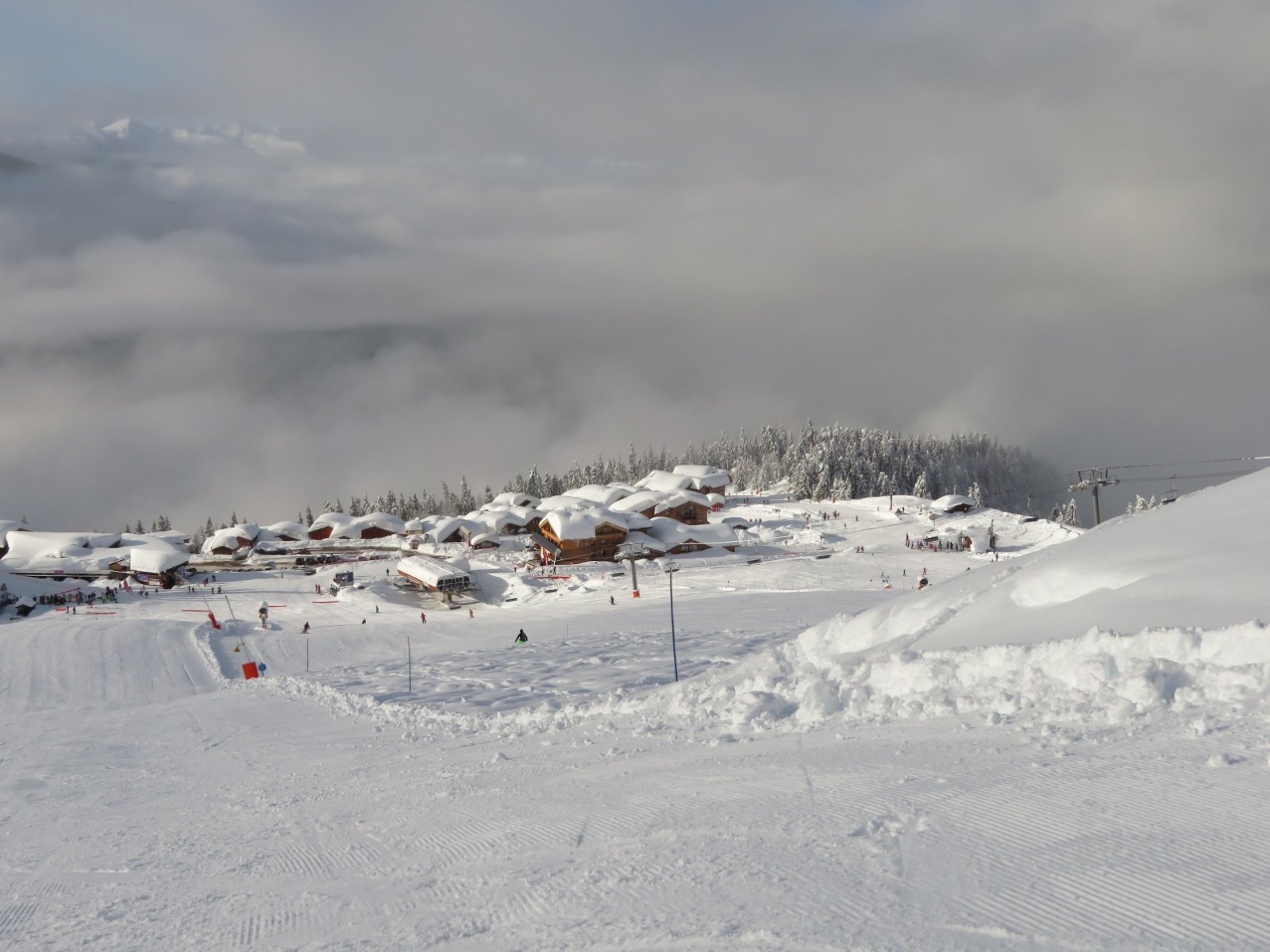 La Rosiére központja