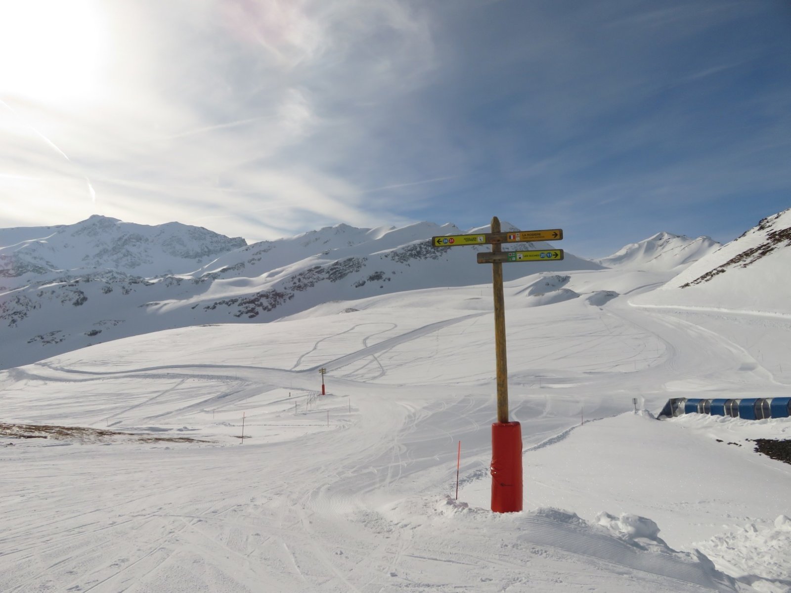 Az Argillien Express tetejénél