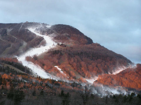 Őszi "csendélet" Hunter Mountainen