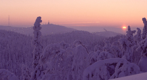 Ruka, ahol 250 napos szezont is már feljegyeztek - Fotó: Kohonen Tauno