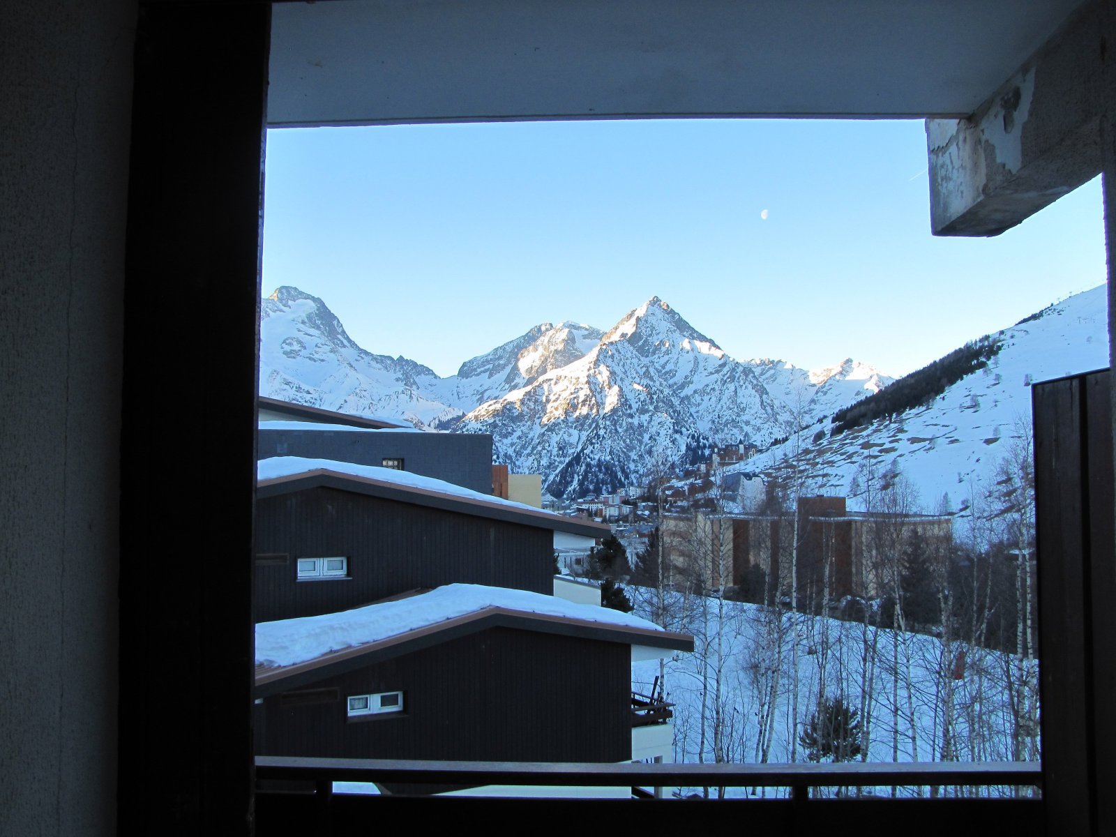 Kilátás a szobánkból